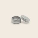 Cutie aluminiu argintie, 10ml