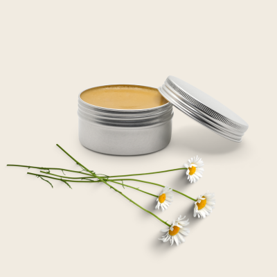 Cutie aluminiu argintie, 80ml