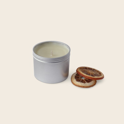 Cutie aluminiu argintie,100ml