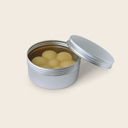 Cutie din aluminiu argintie,150ml