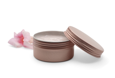 Cutie din aluminiu rose gold, 80ml