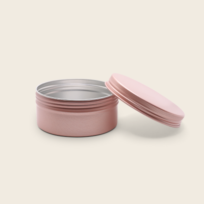 Cutie din aluminiu rose gold,150ml