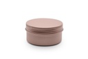 Cutie din aluminiu rose gold, 80ml