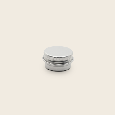 [MF014] Cutie aluminiu argintie,  5ml