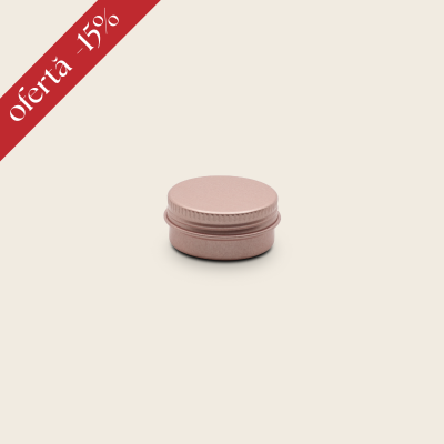[MF016] Cutie din aluminiu rose gold, 10ml