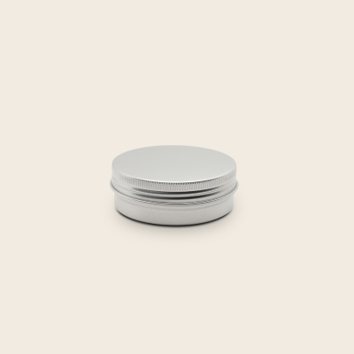 [MF019] Cutie aluminiu argintie, 60ml