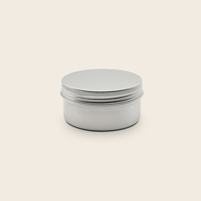 [MF020] Cutie aluminiu argintie, 80ml