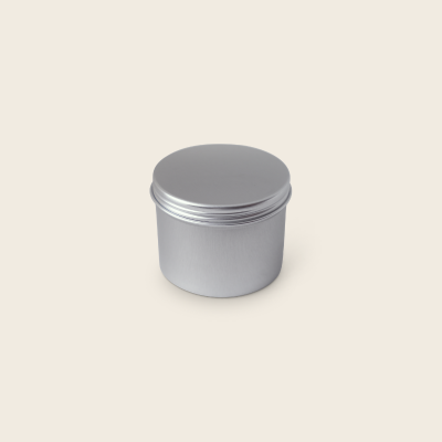 [MF021] Cutie aluminiu argintie,100ml