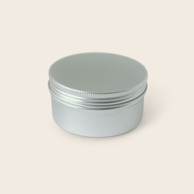 [MF023] Cutie din aluminiu argintie,250ml